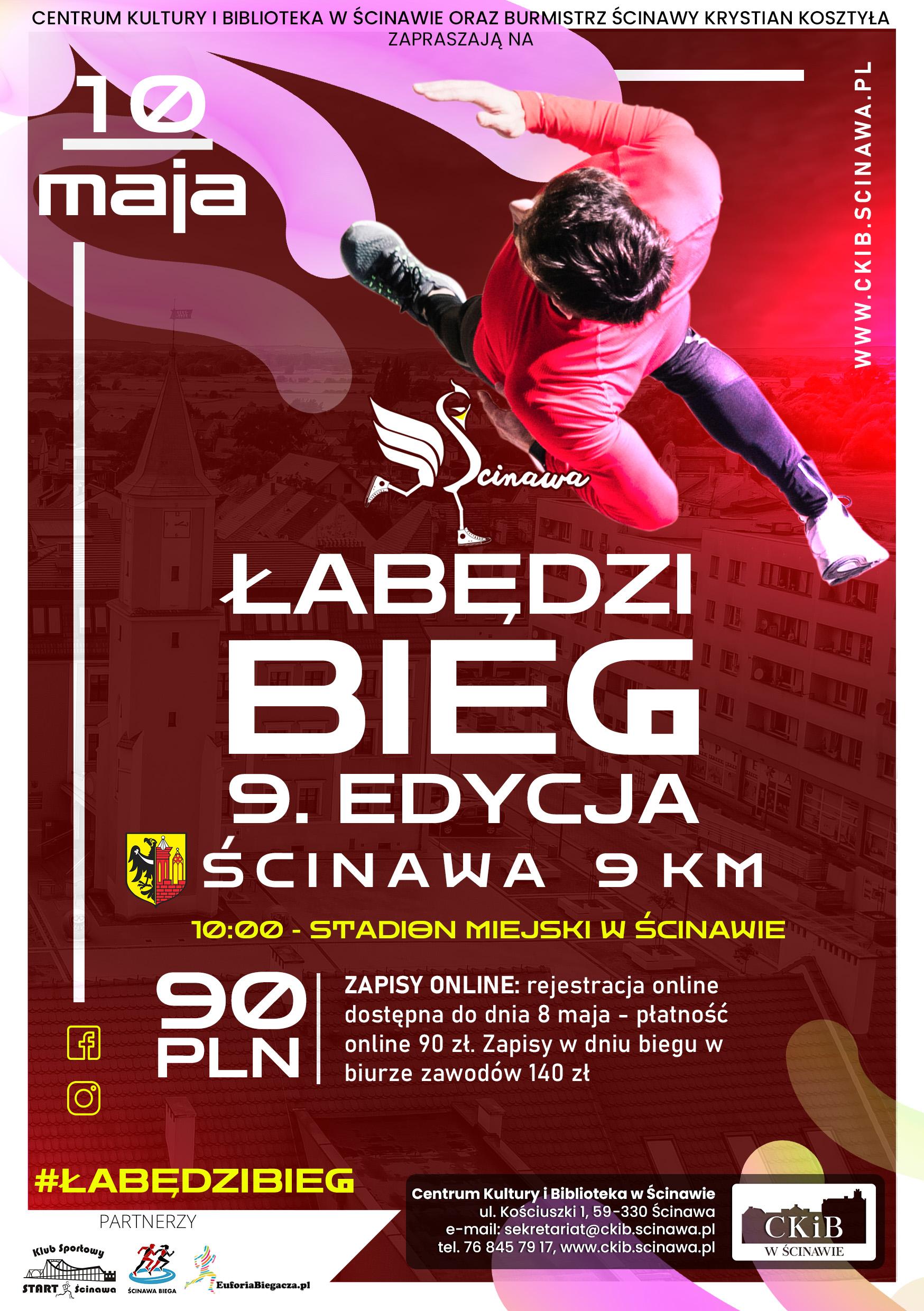 Łabędzi Bieg – Ścinawa 2026. Do 10 maja już blisko...