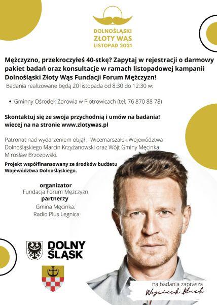Wójt zaprasza panów po 40-tce na badania lekarskie