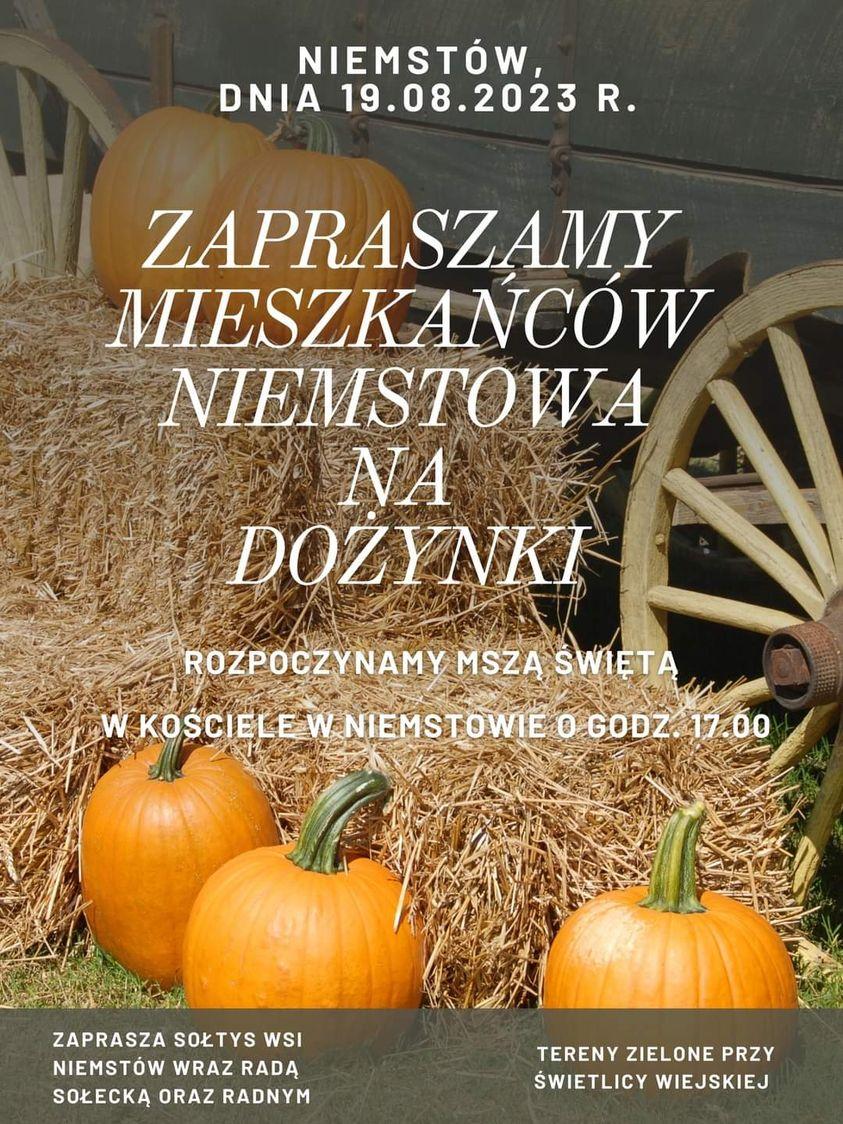 Inauguracja dożynek w gminie Lubin