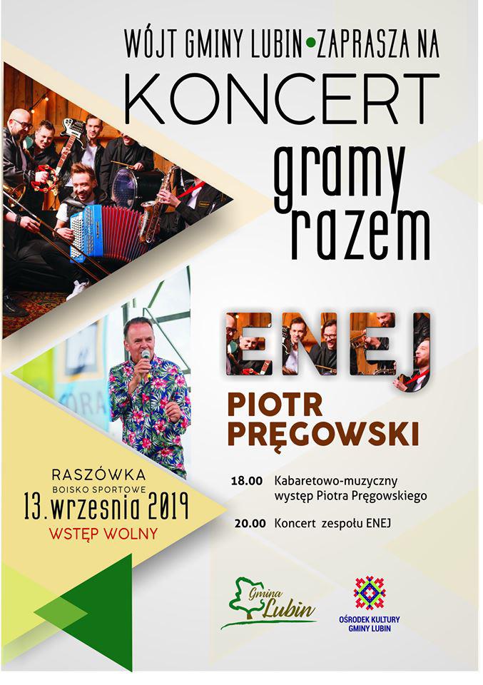 ENEJ i Piotr Pręgowski w hołdzie mieszkańcom gminy. Zaprasza wójt T. Kielan
