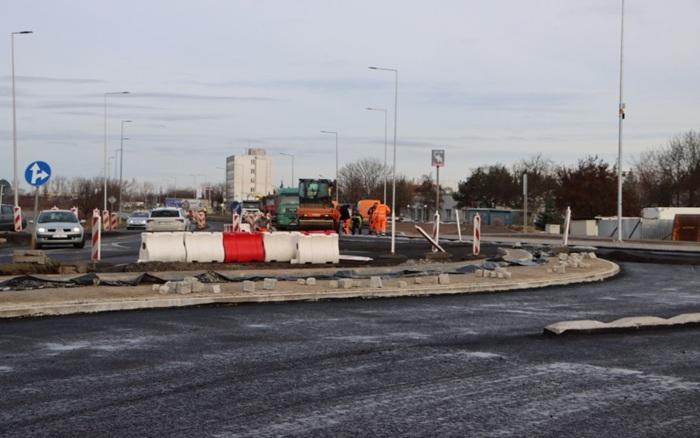 Budowa ronda turbinowego na ul. Jaworzyńskiej. Zmiana organizacji ruchu