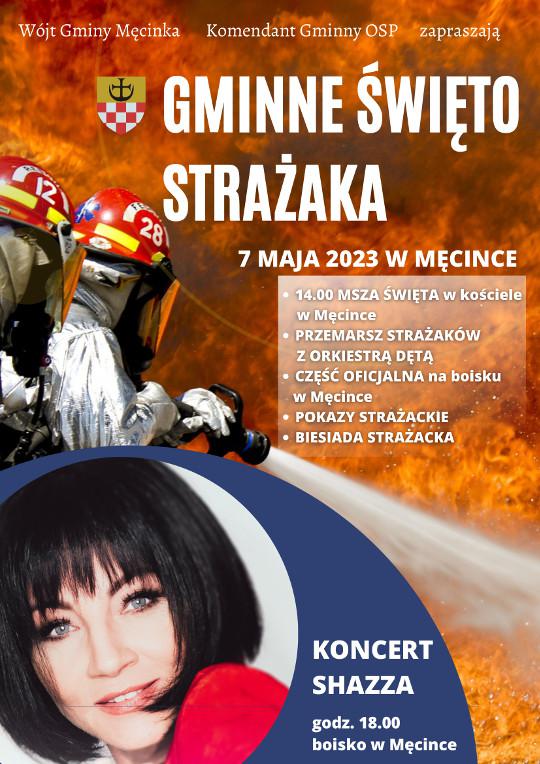 Shazza gwiazdą Gminnego Święta Strażaka w Męcince