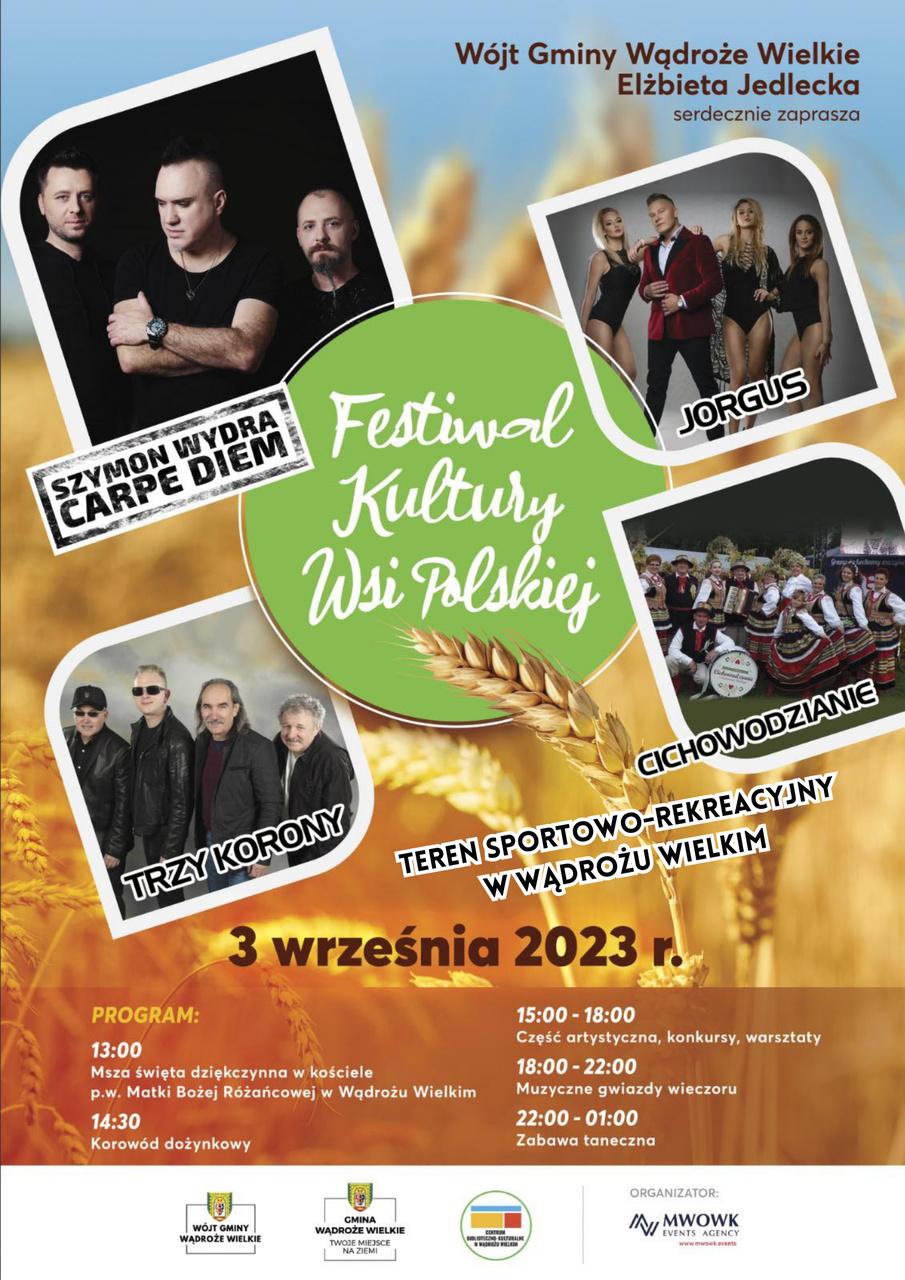 Zaproszenie na Festiwal Kultury Wsi Polskiej