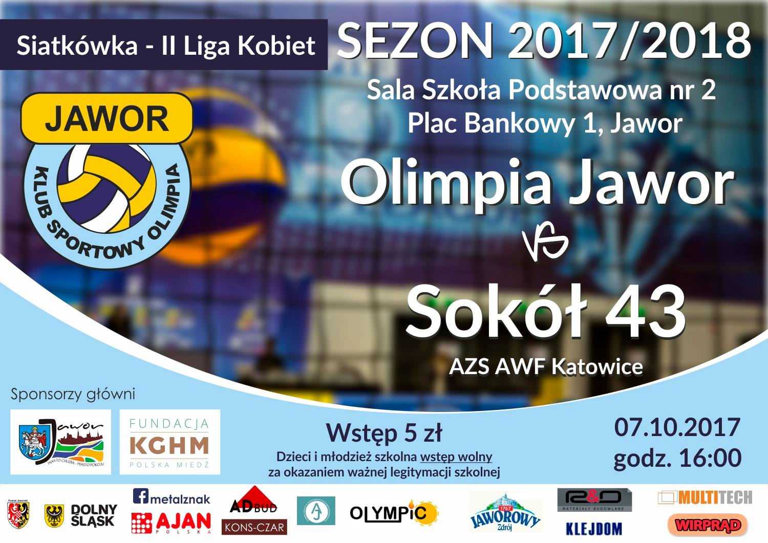 Olimpia zaczyna siatkarską ligę