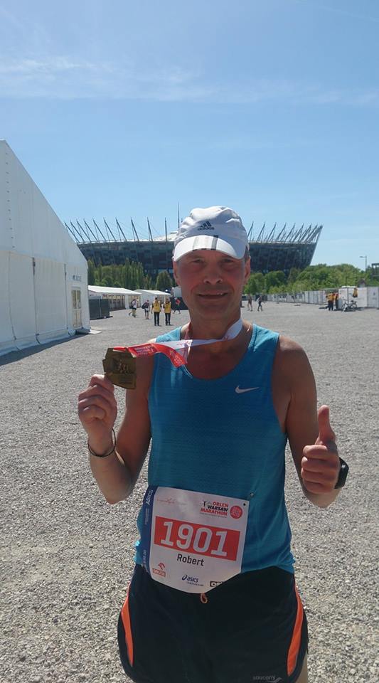 Złotoryjanie pobiegli w warszawskim maratonie
