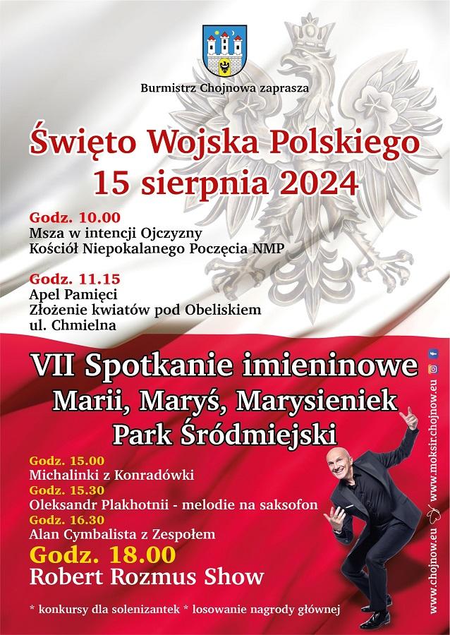 Zapraszamy na obchody Święta Wojska Polskiego