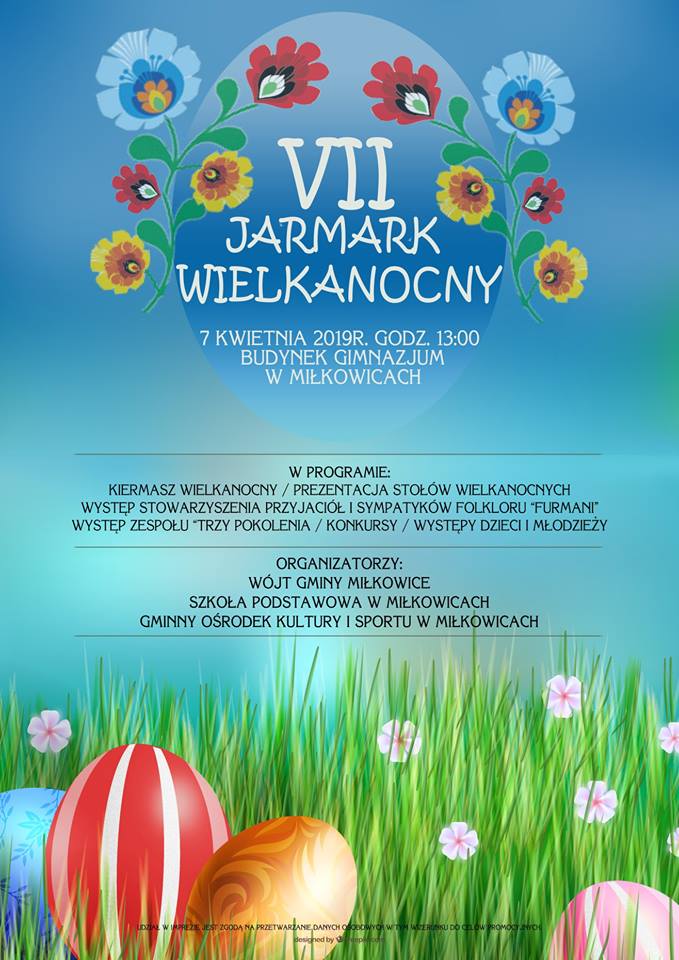 Zaproszenie na Jarmark Wielkanocny