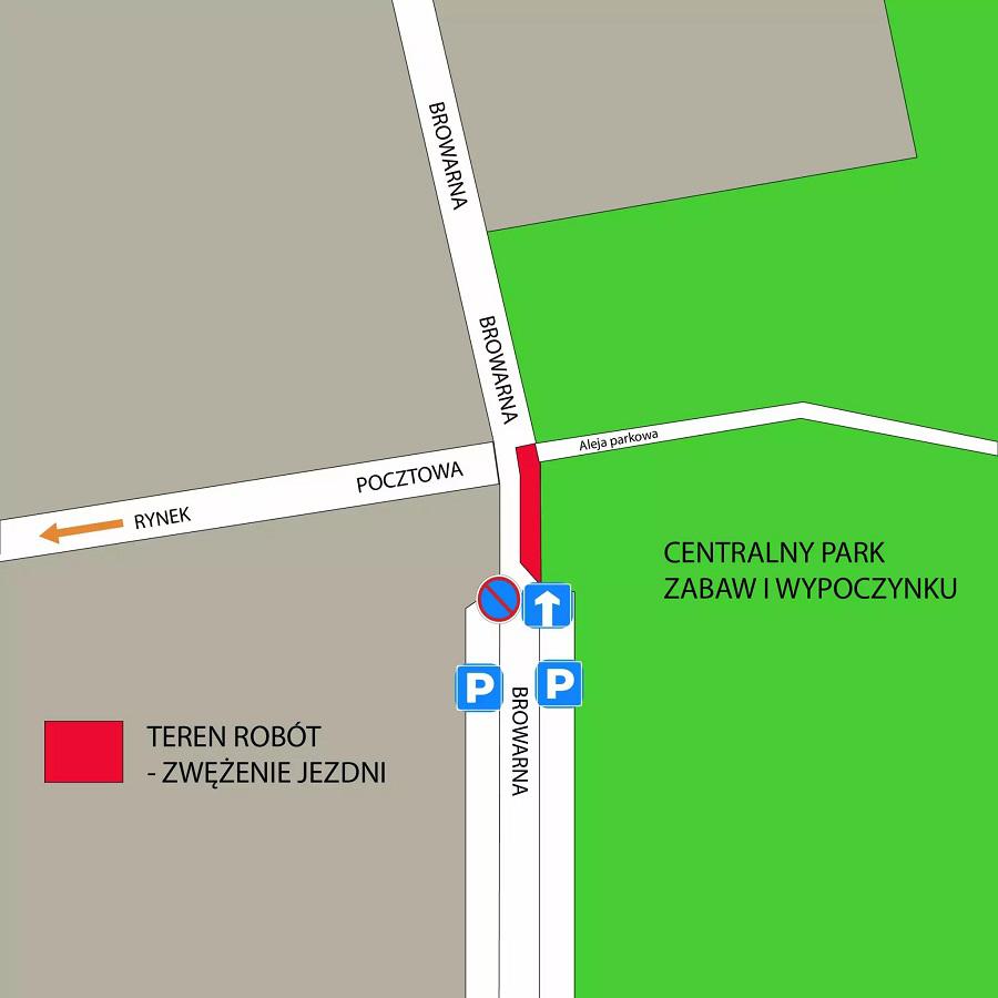 Na Browarnej będzie bezpieczniej