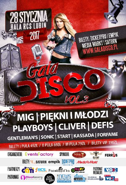 Już w styczniu wielka Gala Disco