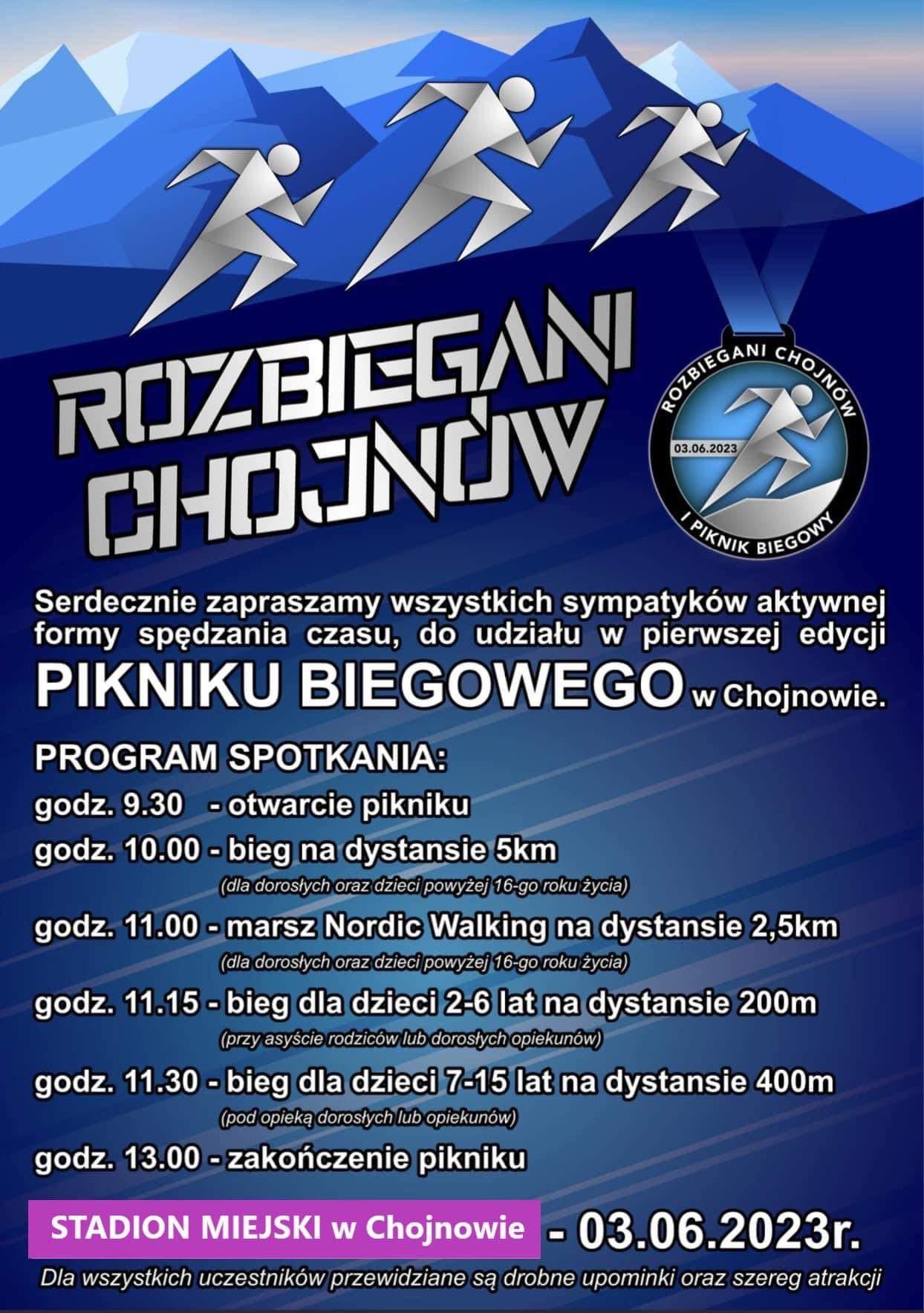 Piknik biegowy z Rozbieganymi już w sobotę