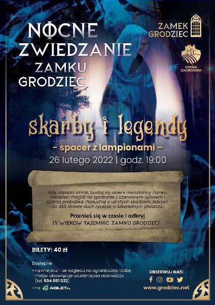 Nocne zwiedzanie Zamku Grodziec „Skarby i legendy”