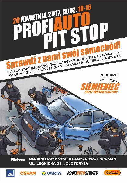 Bezpłatny przegląd samochodów już 20 kwietnia w Złotoryi