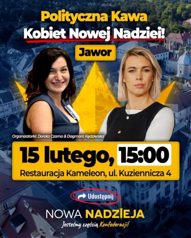 Polityczna Kawa Kobiet Nowej Nadziei w Jaworze 