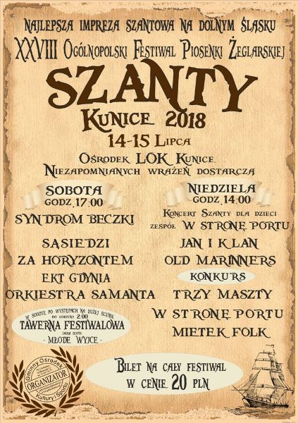 Nadciągają kunickie szanty
