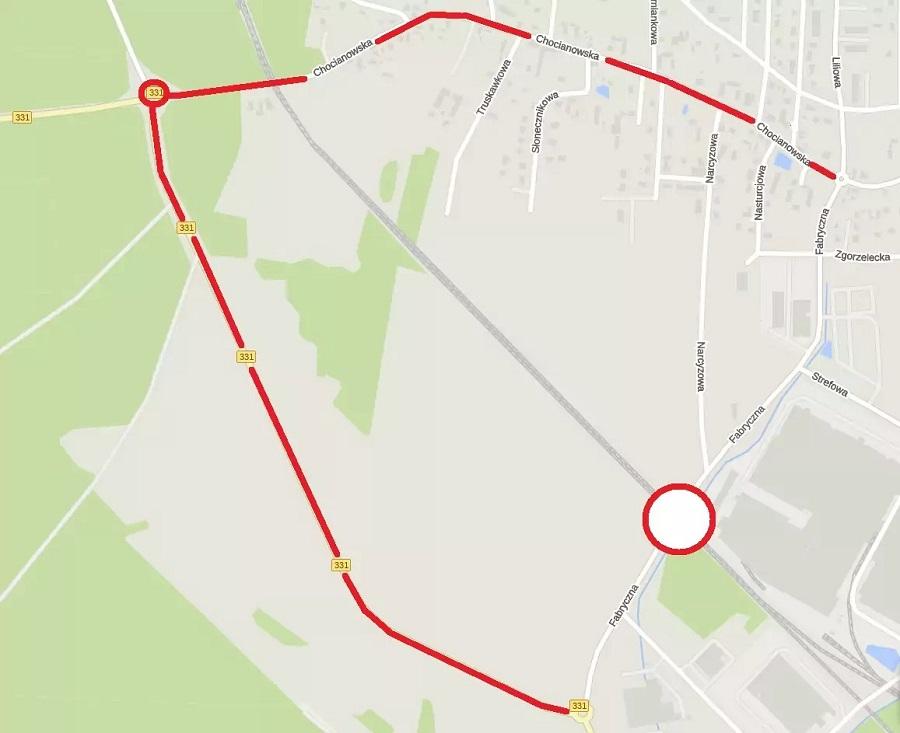 Uwaga! Zamkną przejazd przez ulicę Fabryczną