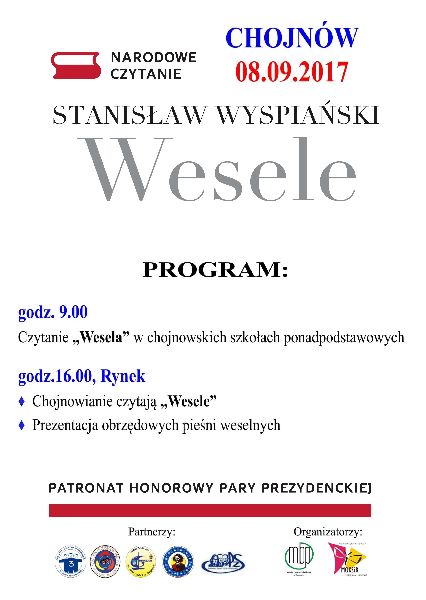 Będzie chojnowskie czytanie Wyspiańskiego