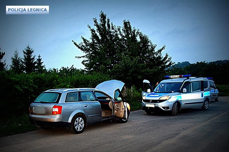 Naćpany kierowca przed Cezarem daleko nie uciekł...