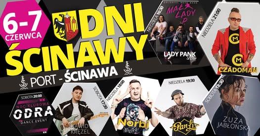 Dni Ścinawy 2026. Przed nami weekend pełen muzyki, sportu i rodzinnych atrakcji