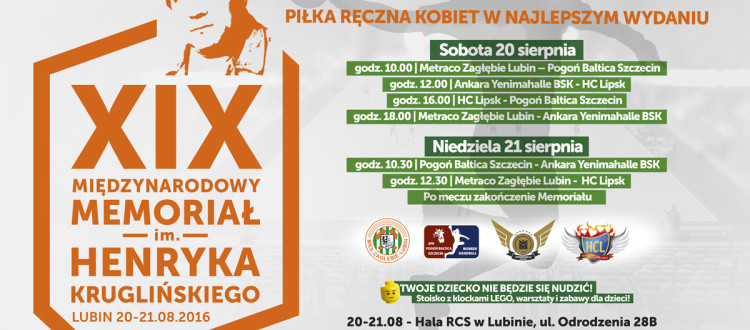Już w weekend Memoriał im. H. Kruglińskiego