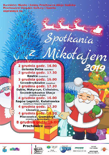 Św. Mikołaj odwiedzi gminę Prochowice