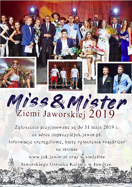 Fot. archiwum Miss i Mister Ziemi Jaworskiej - trwają zapisy