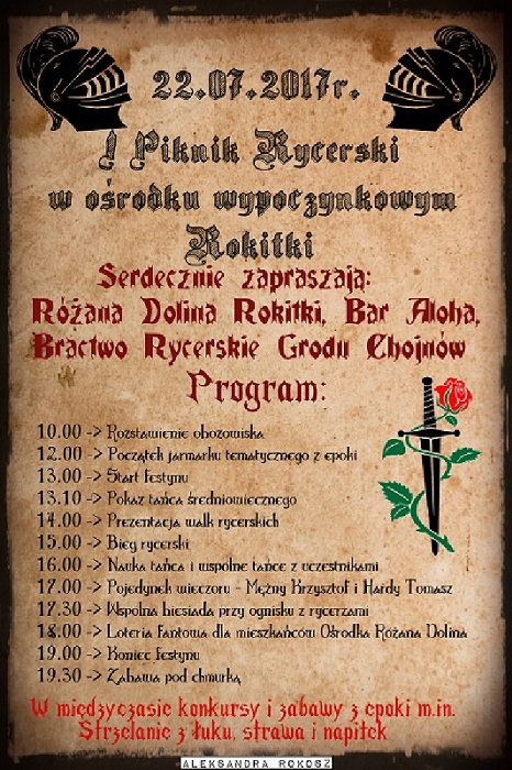 Słońce, złoty piasek i... rycerze