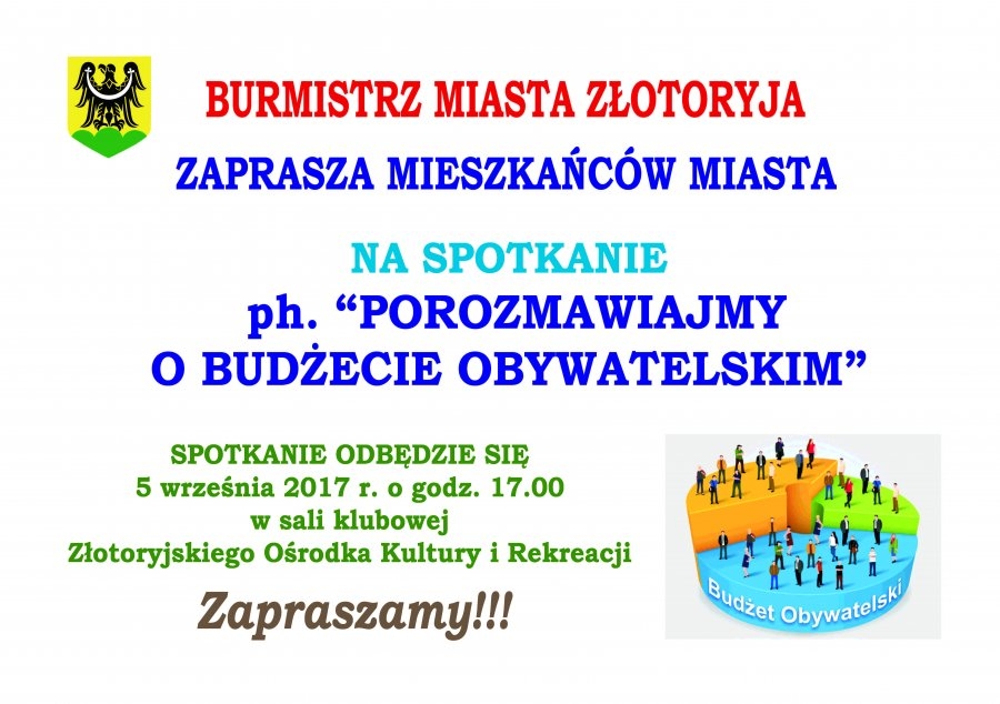 Czy burmistrz przekona się do Budżetu Obywatelskiego?