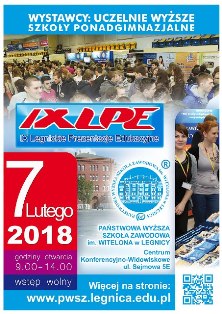 Niebawem Legnickie Prezentacje Edukacyjne. PWSZ czeka na zgłoszenia szkół!