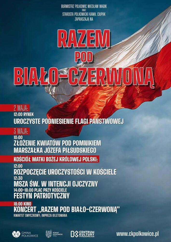 Majówka w Polkowicach. Patriotycznie i rozrywkowo