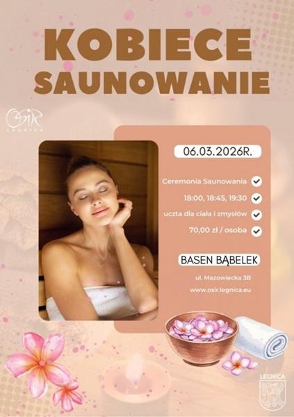 Wieczór kobiecego saunowania na Basenie Bąbelek