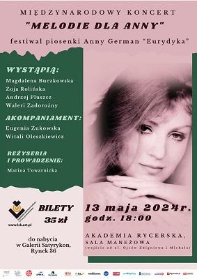 Koncert "Melodie dla Anny"