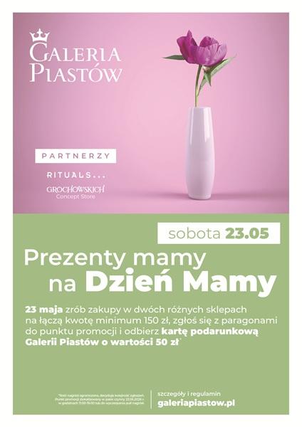 W Galerii Piastów Prezenty mamy na Dzień Mamy