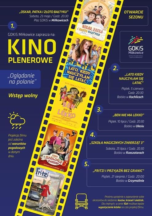 Kino plenerowe „Oglądanie na polanie”