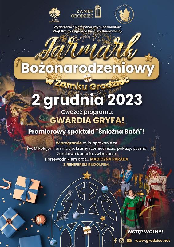 Święta w Zamku Grodziec – Jarmark Bożonarodzeniowy już 2 grudnia