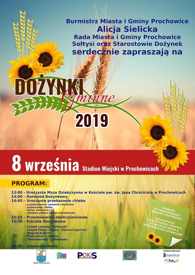 Zapraszamy na Święto Plonów do Prochowic