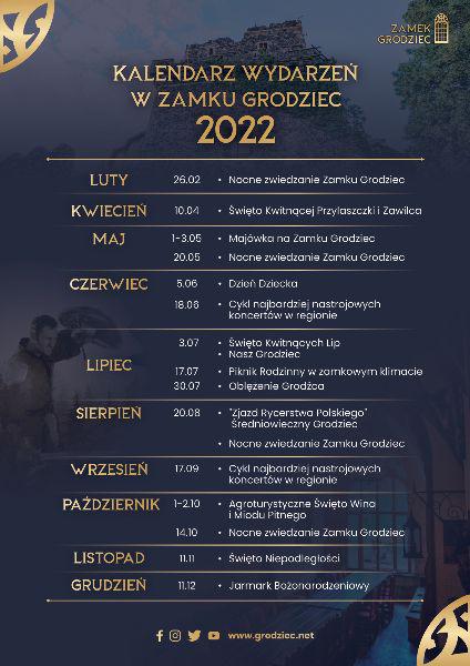 Druga połowa roku z Zamkiem Grodziec – imprezy, nocne zwiedzanie i koncerty!