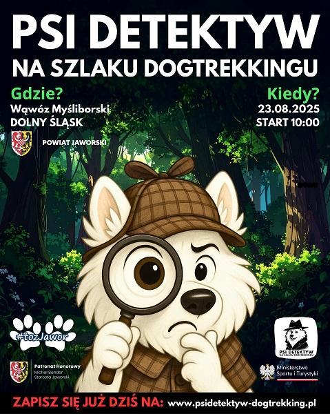 Pierwszy w Polsce detektywistyczny dogtrekking