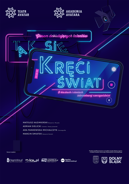 Głos debiutujących talentów na legnickiej scenie. Premiera musicalu „Tak się kręci świat!” i inauguracja Akademii Musicalowej Avatara