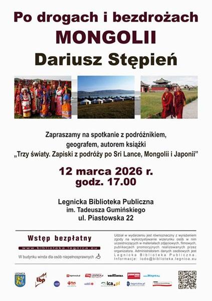 Spotkanie z podróżnikiem Dariuszem Stępniem