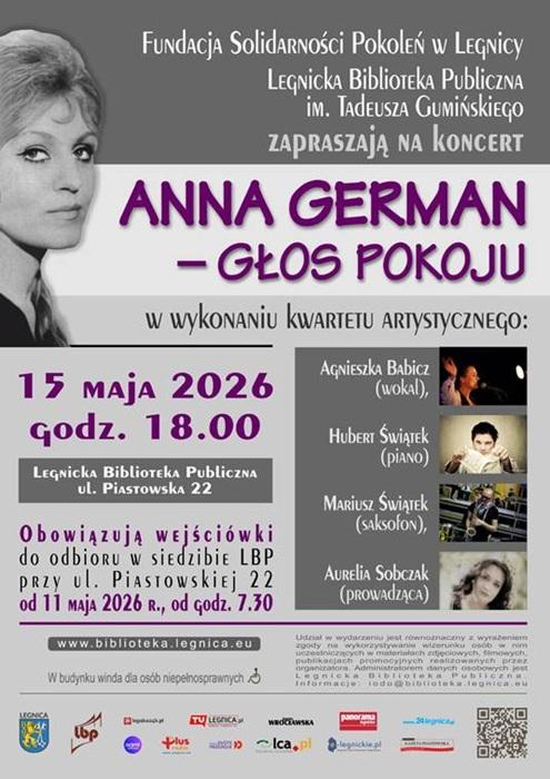 Koncert "Anna German. Głos pokoju"