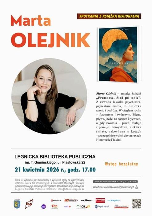 Spotkanie autorskie z Martą Olejnik