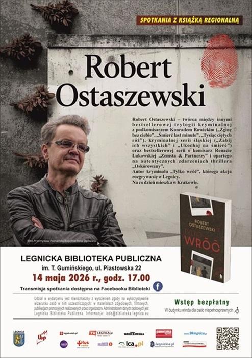 Spotkanie autorskie z Robertem Ostaszewskim