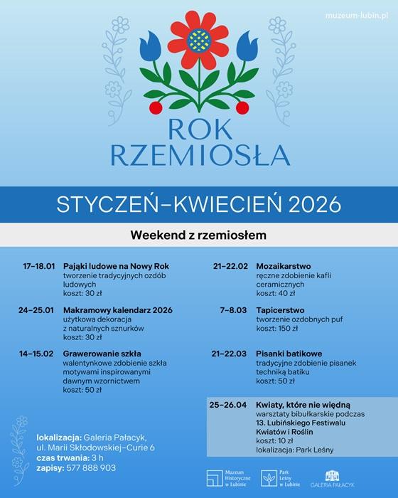Rok Rzemiosła 2026 w Muzeum Historycznym