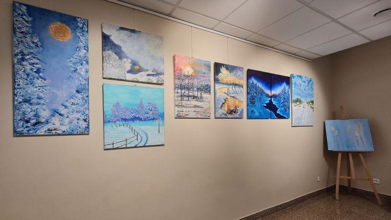 Sztuka w przestrzeni zdrowia. Nowa wystawa malarstwa w CDT Medicus w Lubinie (FOTO)