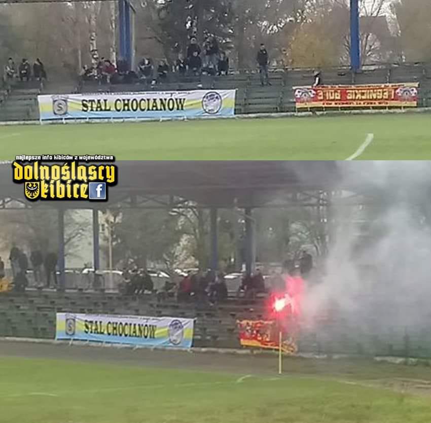 Policja "odpoczywa" a kibole rządzą na trybunach...