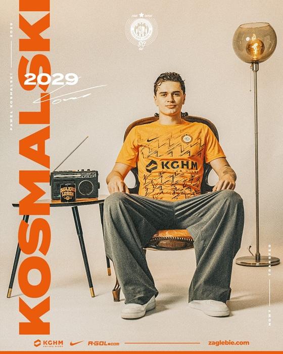 Paweł Kosmalski nowym piłkarzem KGHM Zagłębia Lubin