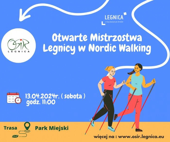 Zapisz się na mistrzostwa Legnicy w nordic walking