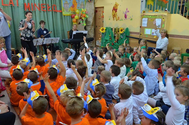 Puchatkowe przedszkolaki świętowały
