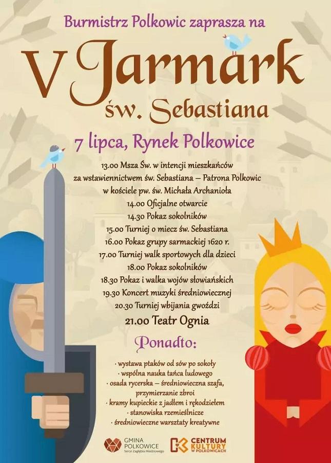 Rycerze i kramy, czyli Jarmark św. Sebastiana w Polkowicach
