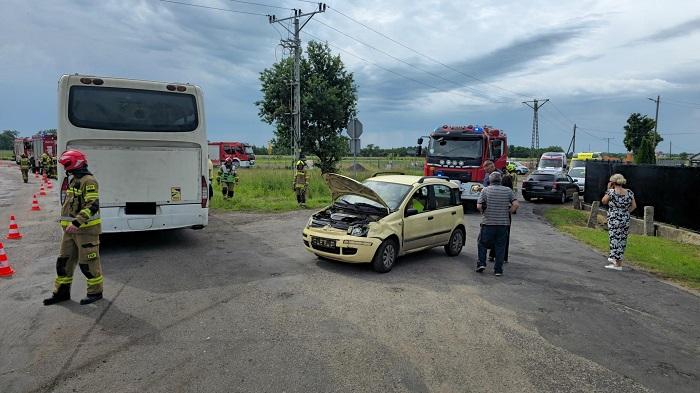 Wypadek szkolnego autobusu